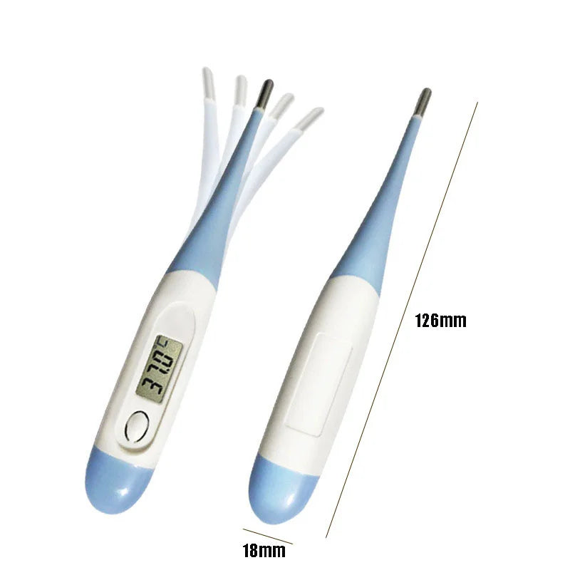 Digital Baby Thermometer Oral and Underarm Use Quick Accurate LCD Screen Reading Fever Alert Termometer Baby Bath Thermometers